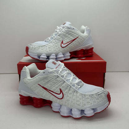 NIKE SHOX TL 2025 ⚪️ 🔴