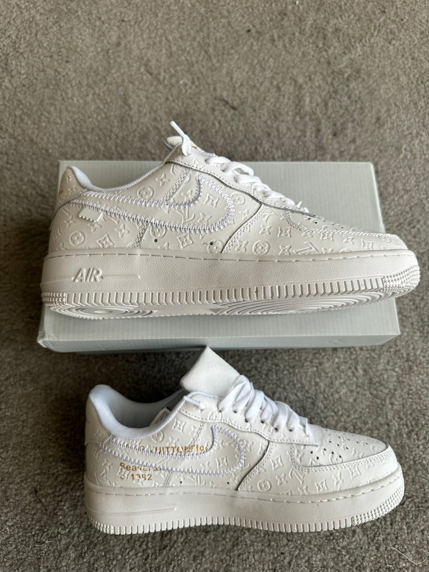 NIKE AIR FORCE 1 LOUIS VUITTON