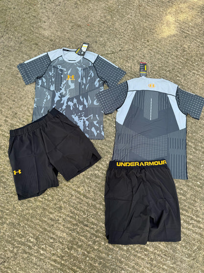 CONJUNTO VERANO UNDER ARMOUR ⚫️🟠