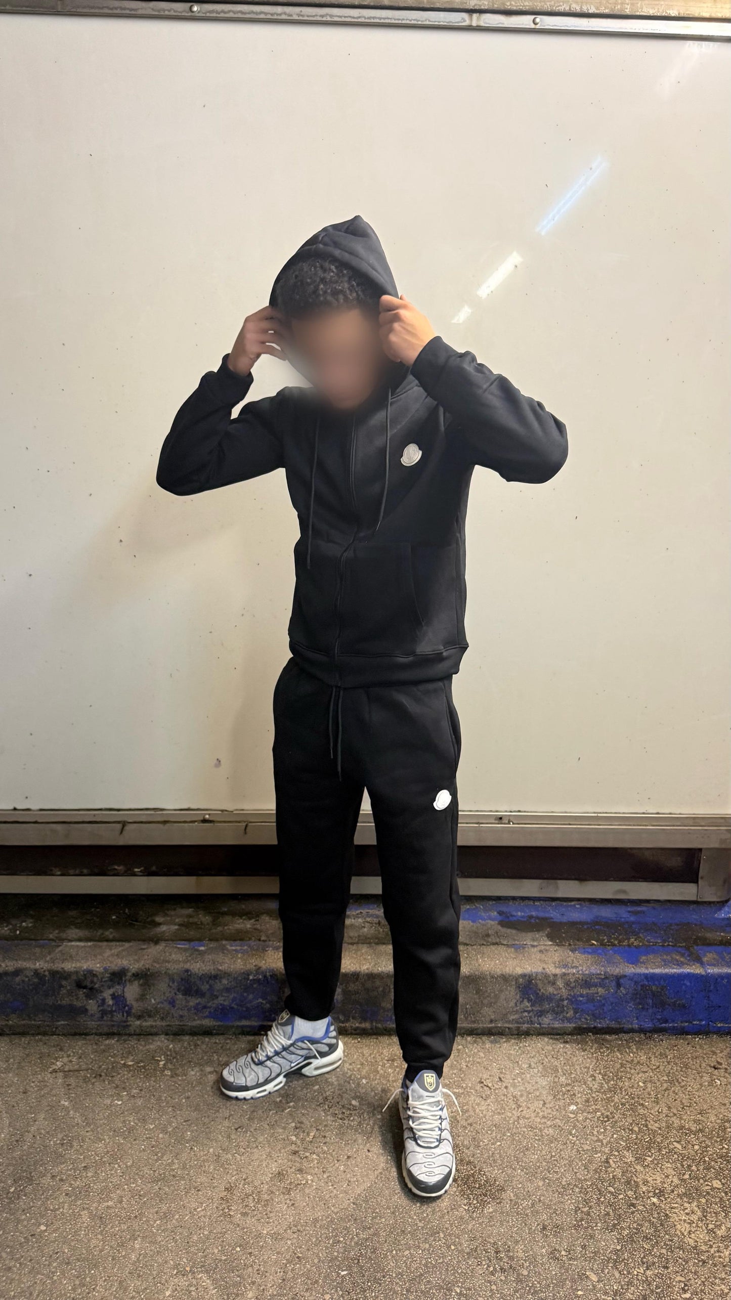 CHANDAL MONCLER ALL BLACK 2025 CALIDAD 1.1
